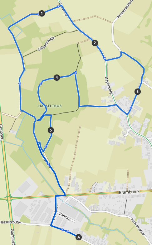 Wandeling Wijndomein Wetterberghe